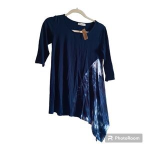 Inside Out Ella Asymmetrical Hem Tunic Top